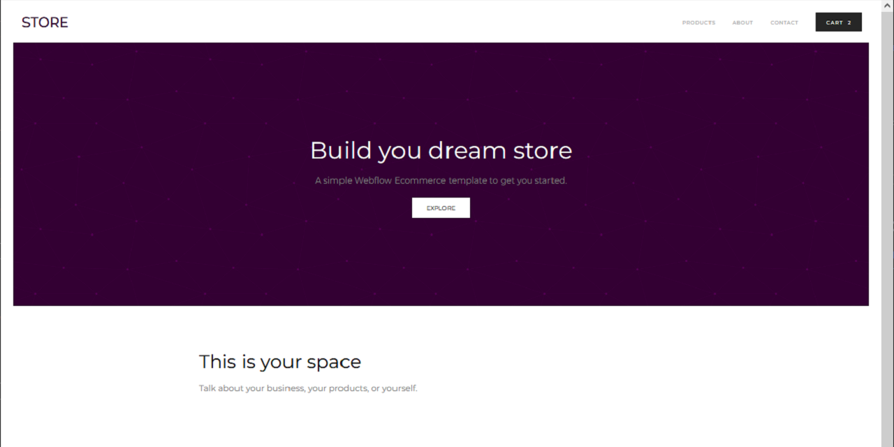 Shopping Template - Fullstack