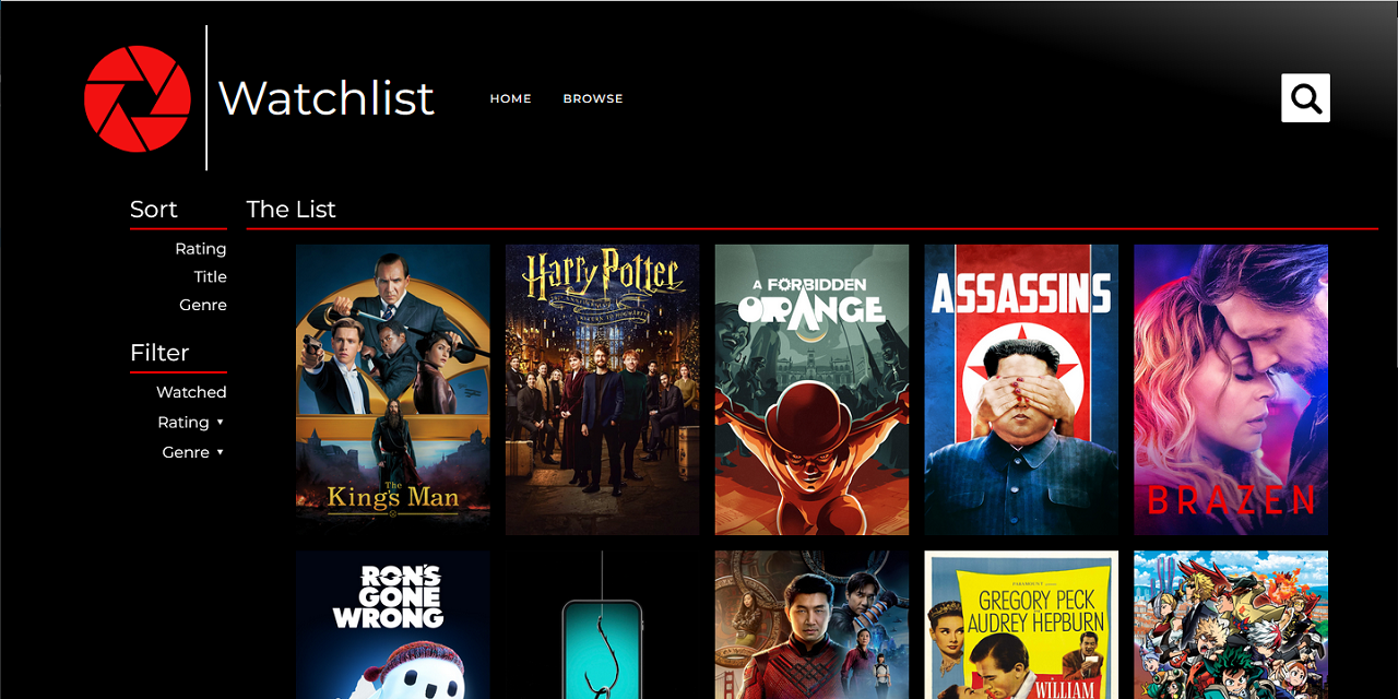 Watchlist - Frontend
