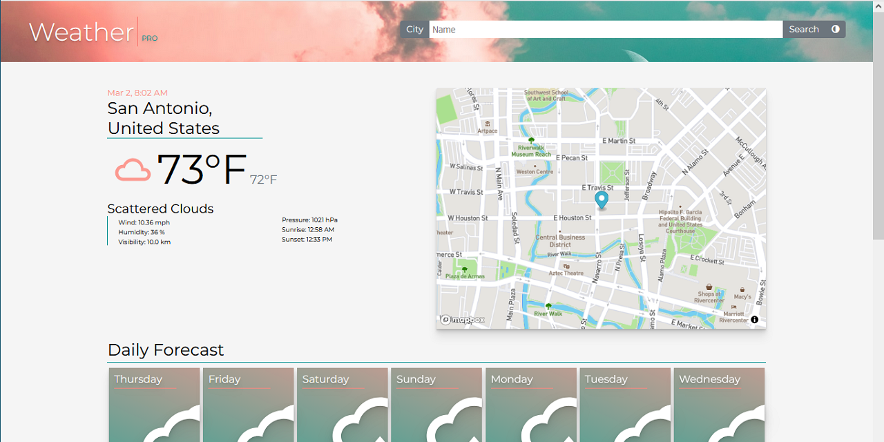 Weather - Frontend